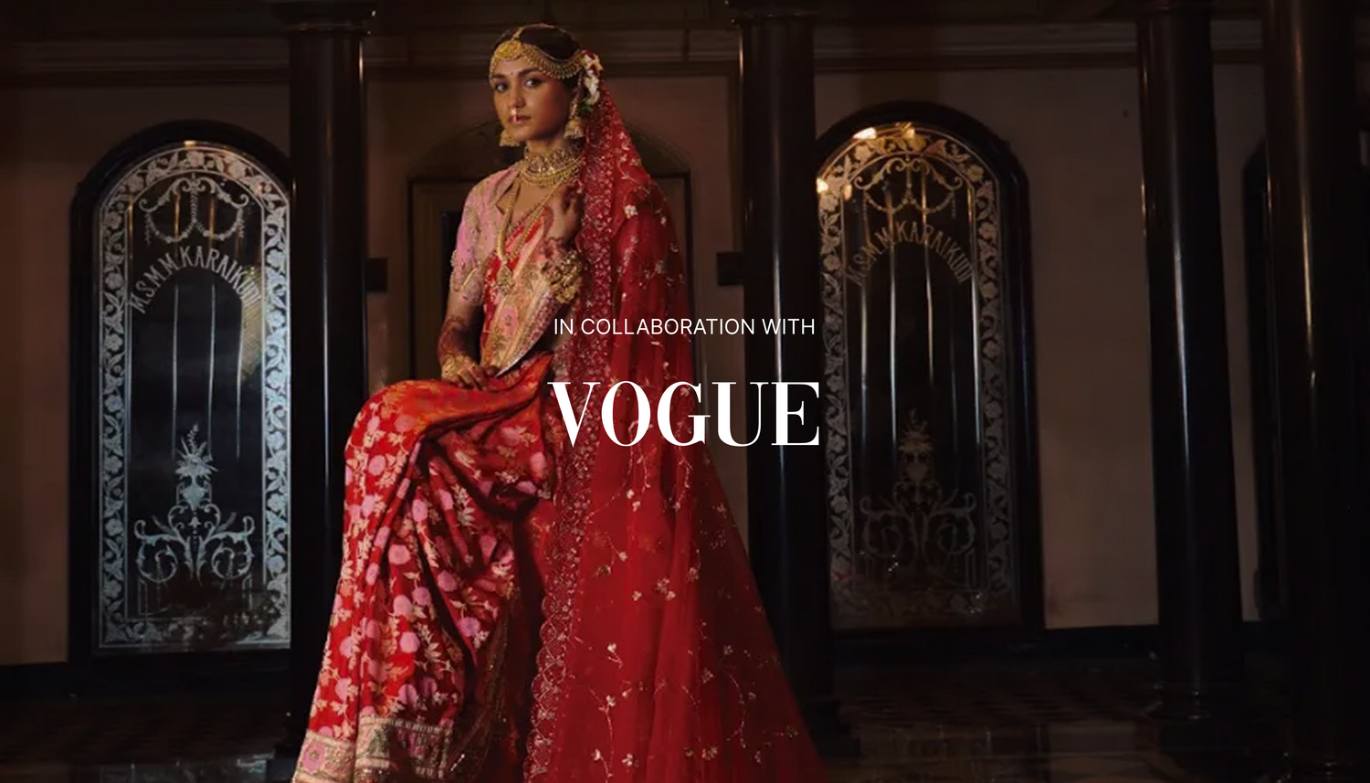 Kasturi kundal x Vogue