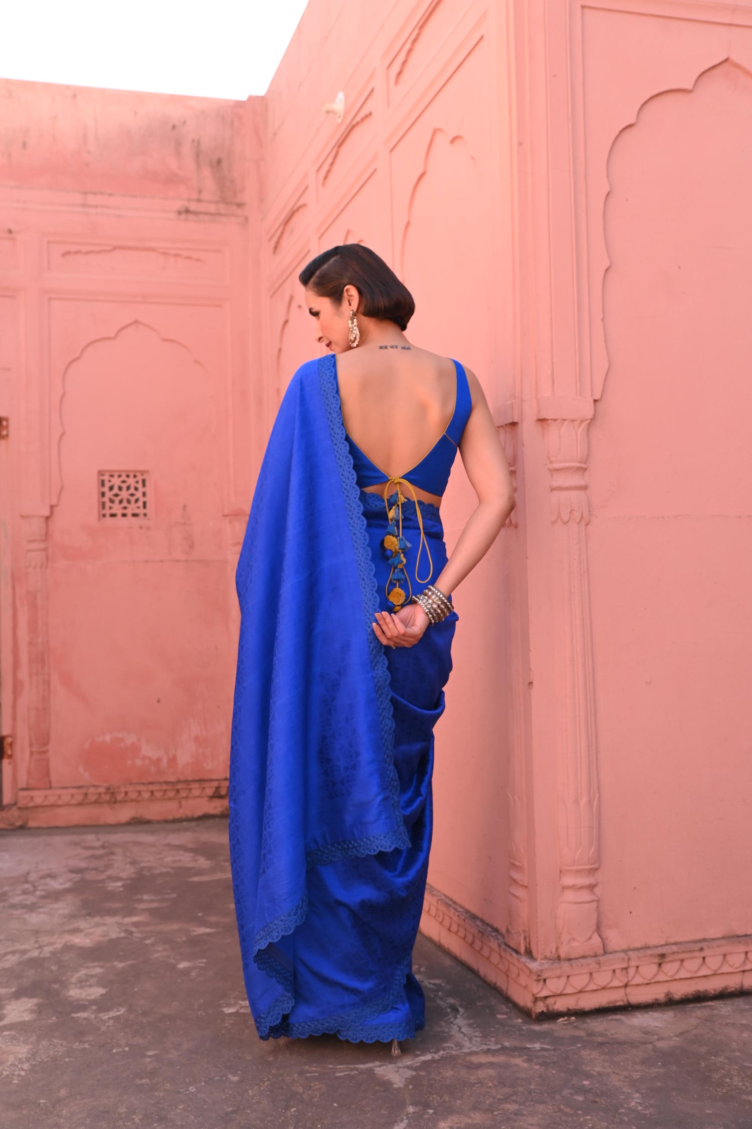 Rangreli Banarasi Handloom Sari