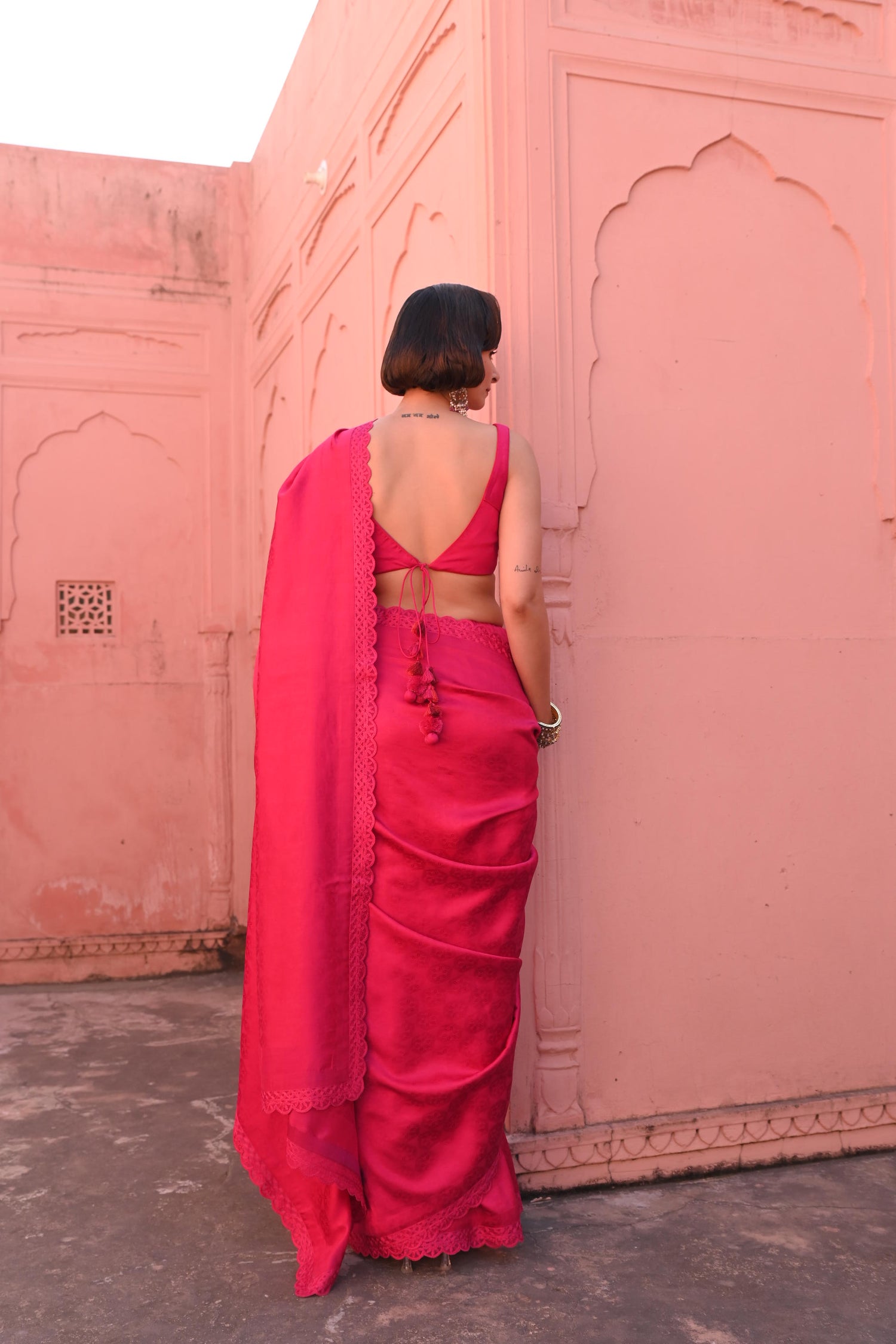 Rangreli Banarasi Handloom Sari