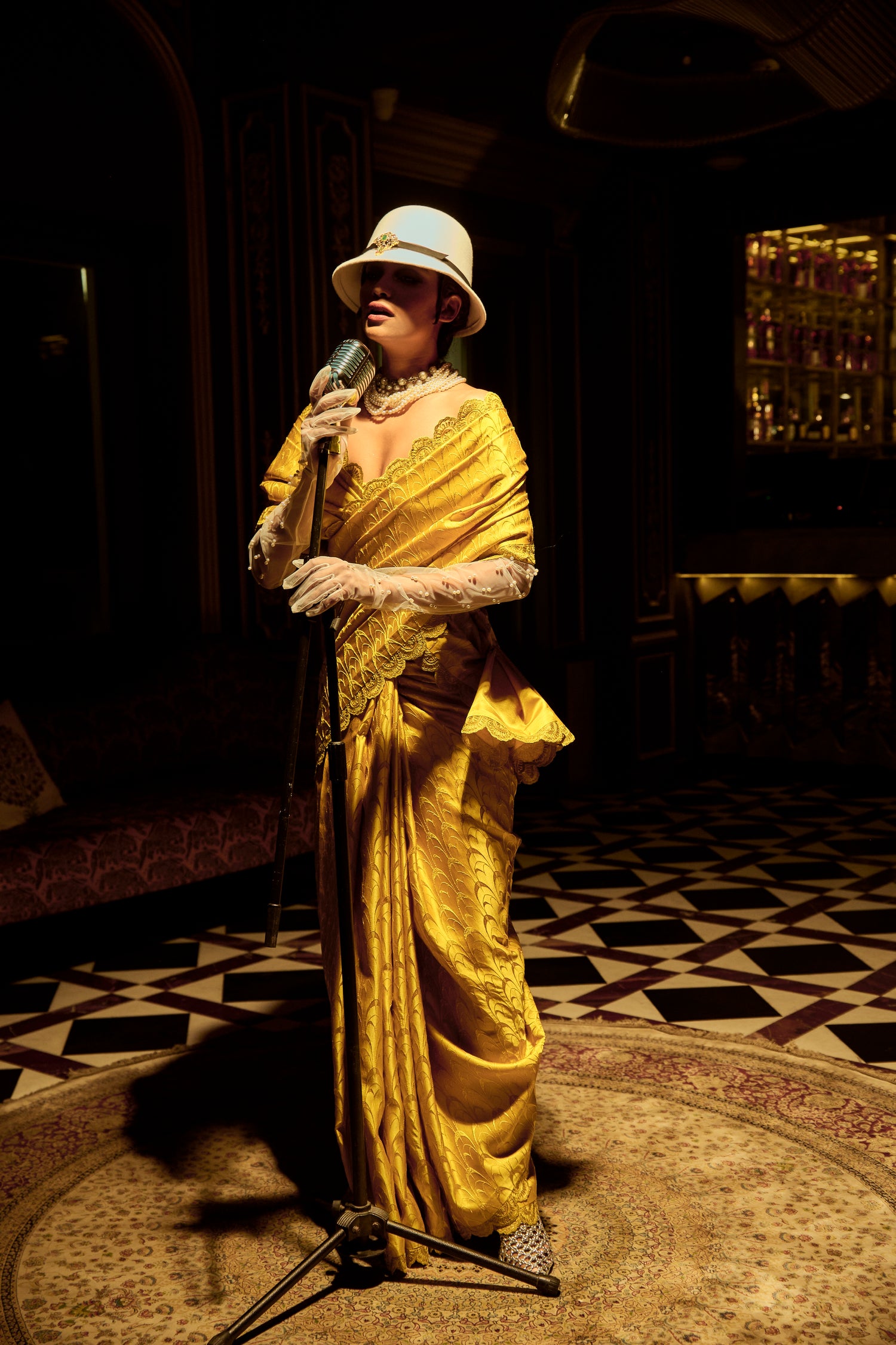 O Haseena Tanchoi Banarasi Handloom Saree