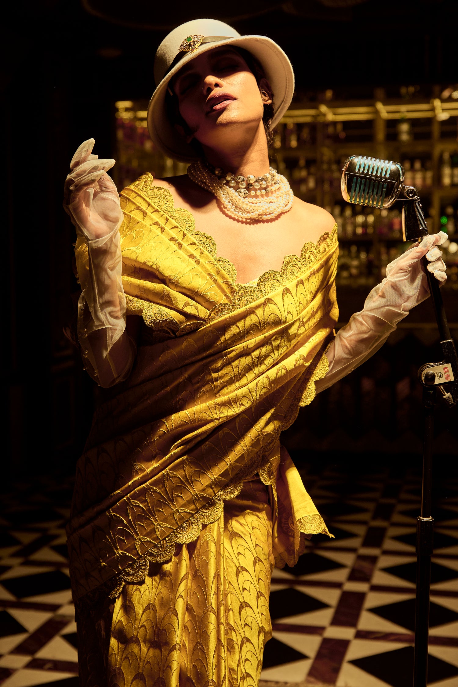 O Haseena Tanchoi Banarasi Handloom Saree