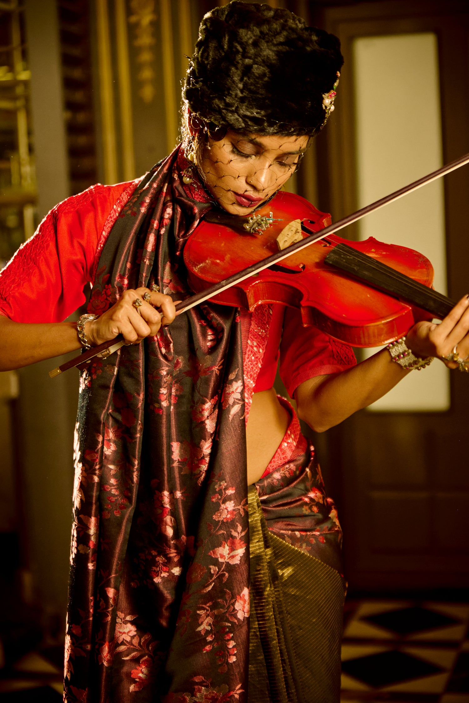 My Darling Tanchoi Banarasi Handloom Saree