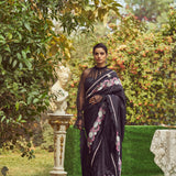 Lady Jessica' Kadhua Meenakari Handloom Sari with Embroidered Border