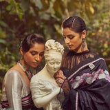 Lady Jessica' Kadhua Meenakari Handloom Sari with Embroidered Border