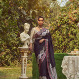 'Anne Frank' Kadhua Zari Handloom Sari