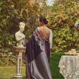 'Anne Frank' Kadhua Zari Handloom Sari