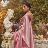 'Irene Adler' Tissue Handloom Sari
