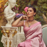 'Irene Adler' Tissue Handloom Sari