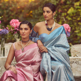 'Irene Adler' Tissue Handloom Sari