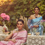 'Irene Adler' Tissue Handloom Sari