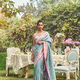 'Lady Chatterley' Kadhua Meenakari Zari Handloom Sari