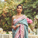 'Lady Chatterley' Kadhua Meenakari Zari Handloom Sari