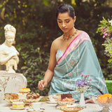 'Lady Chatterley' Kadhua Meenakari Zari Handloom Sari