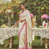 'Lady Chatterley' Kadhua Meenakari Zari Handloom Sari