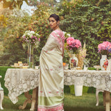 'Lady Chatterley' Kadhua Meenakari Zari Handloom Sari