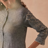 Khat Pure Linen Kurta set