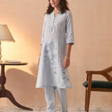 Intezaar Pure Linen Kurta set