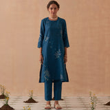 Kalam Pure Linen Kurta set