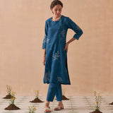 Kalam Pure Linen Kurta set