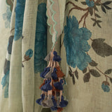 'Goolar' Pure Linen Handloom Sari