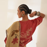 'Parag' Pure Linen Handloom Sari