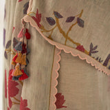 'Buta' Pure Linen Handloom Sari