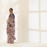 'BEEYA' Pure Linen Handloom Sari