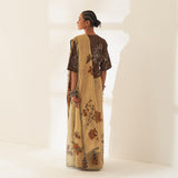 'Chhanv' Pure Linen Handloom Sari