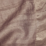Taupe Zari Jamdani Pure Tussar Handloom Sari