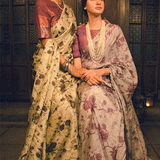 'Triveni' Pale Green Pure Tussar Handloom Sari