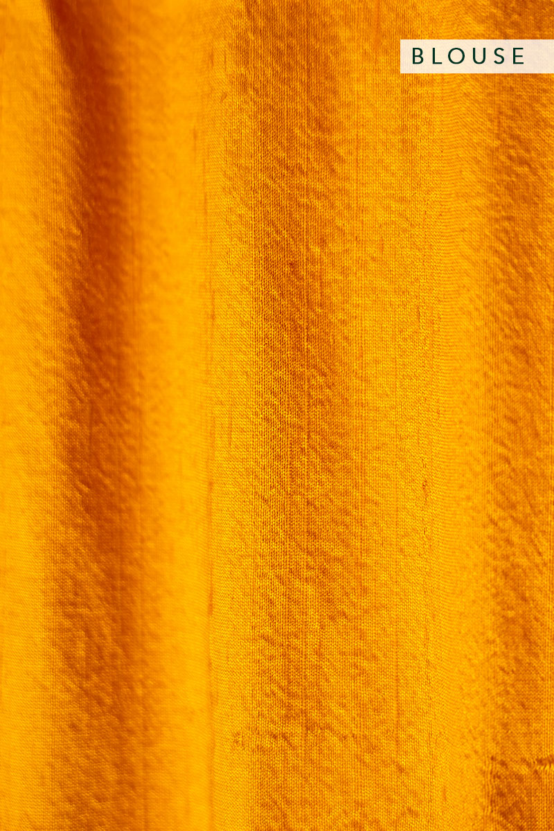 Sanjh Pure Raw Pure Kalamkari Handloom Sari