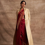 'Sahiba' Tanchoi Zari Benarasi Handloom Jacket