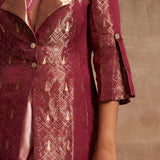 'Tarang' Tanchoi Benarasi Handloom Jacket