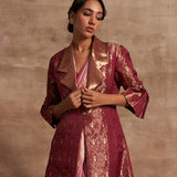 'Tarang' Tanchoi Benarasi Handloom Jacket