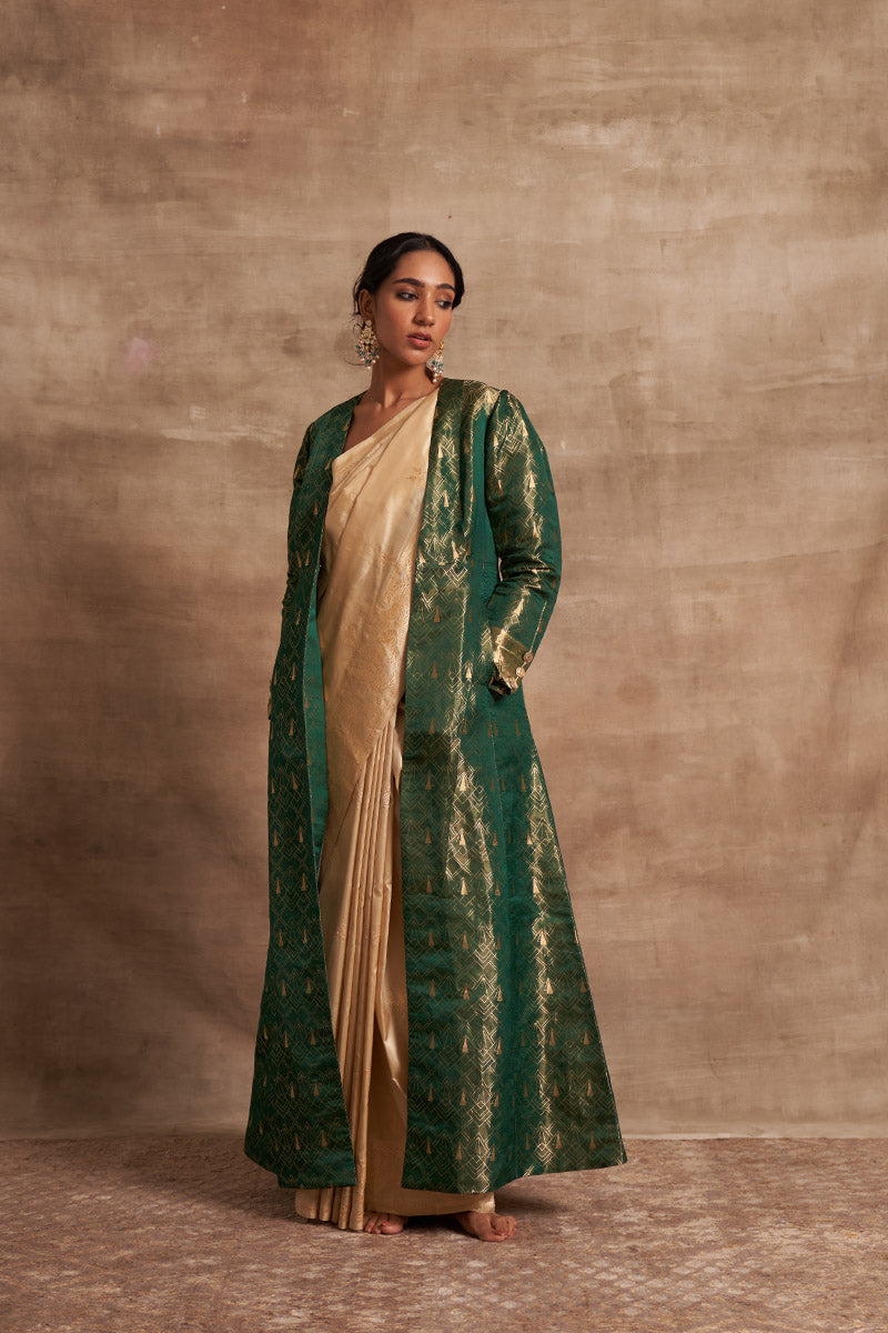 'Tarang' Hariyar Benarasi Handloom Jacket