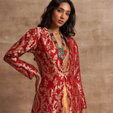 'Swapn Sundari' Brocade Benarasi Handloom Jacket
