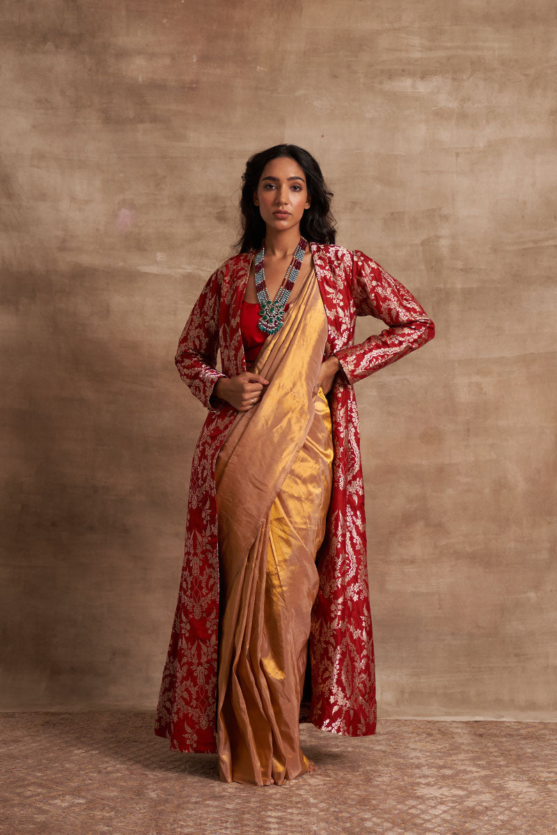 'Swapn Sundari' Brocade Benarasi Handloom Jacket