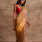 'Sunehari Potli' Tissue Benarasi Handloom Sari