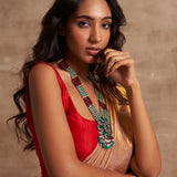 'Sunehari Potli' Tissue Benarasi Handloom Sari