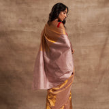 'Sunehari Potli' Tissue Benarasi Handloom Sari