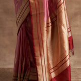 'Banno ki Bagiya' Gulabo Kadiyal Zari Pure Silk Benarasi Handloom Sari