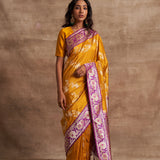 'Chanchal Chitwan' Pitambari Kadiyal Benarasi Handloom Sari