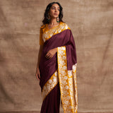 'Gulon Ki Mehfil' Jamuni Kadiyal Benarasi Handloom Sari