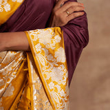 'Gulon Ki Mehfil' Jamuni Kadiyal Benarasi Handloom Sari