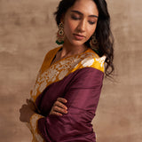 'Gulon Ki Mehfil' Jamuni Kadiyal Benarasi Handloom Sari