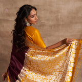 'Gulon Ki Mehfil' Jamuni Kadiyal Benarasi Handloom Sari