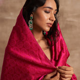 'Husna Rani' Tanchoi Benarasi Handloom Sari