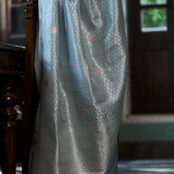 'Jhilmil Sitara' Asmaani Geometrical Benarasi Handloom Sari