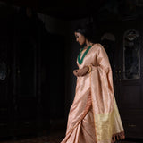 'Akriti' Tanchoi Benarasi Handloom Sari