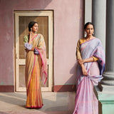 Arti Jamdani Linen Handloom Sari
